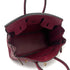 HERMES BIRKIN 25 ROUGE GRENAT TOGO HAND BAG X GHW 90268335 - PURPOSE