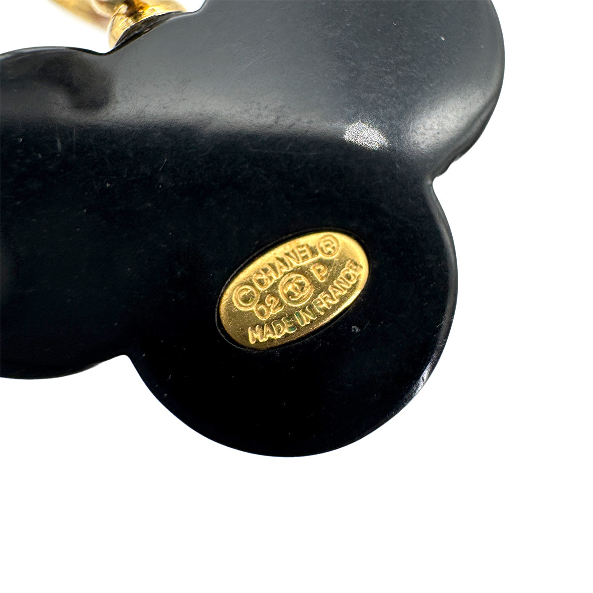 CHANEL EARRINGS CAMELLIA SWING COCOMARK ACCESSORY 02P 90268781