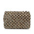 CHANEL CHAIN SHOULDER BAG BEIGE GOLD SEQUINS LAMB SKIN 90268815 - PURPOSE