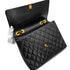 CHANEL VINTAGE BIG COCO MATELASSE CHAIN SHOULDER BAG BLACK LAMB SKIN 90268819 - PURPOSE