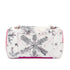 CHANEL MATELASSE SNOWFLAKE CHAIN SHOULDER BAG WHITE NYLON 90268822 - PURPOSE