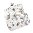 CHANEL MATELASSE SNOWFLAKE CHAIN SHOULDER BAG WHITE NYLON 90268822 - PURPOSE