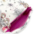 CHANEL MATELASSE SNOWFLAKE CHAIN SHOULDER BAG WHITE NYLON 90268822 - PURPOSE