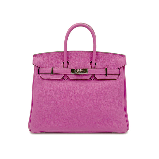 HERMES BIRKIN 25 MAGNOLIA TOGO HAND BAG C SHW 90268824