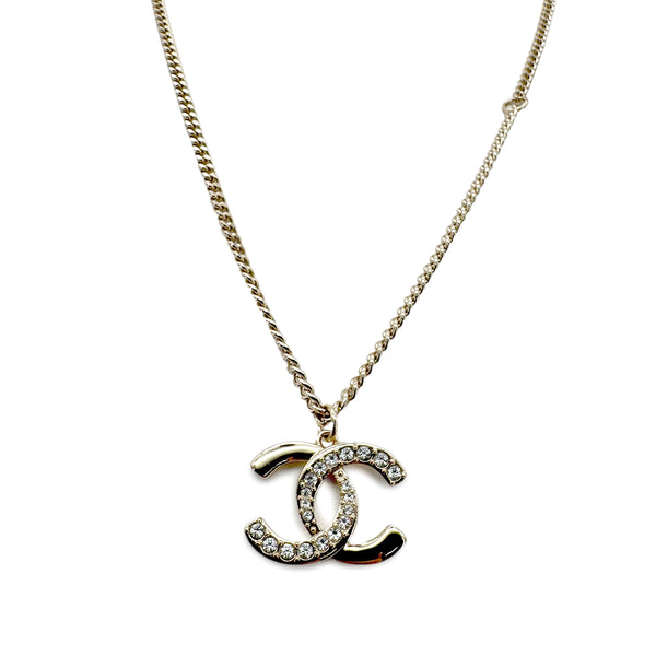 CHANEL NECKLACE COCOMARK RHINESTONE ACCESSORY L24P 90268847 - PURPOSE