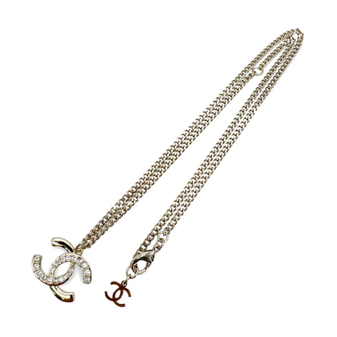 CHANEL NECKLACE COCOMARK RHINESTONE ACCESSORY L24P 90268847 - PURPOSE