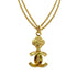CHANEL VINTAGE NECKLACE MATELASSE COCOMARK ACCESSORY 95A 90268849 - PURPOSE