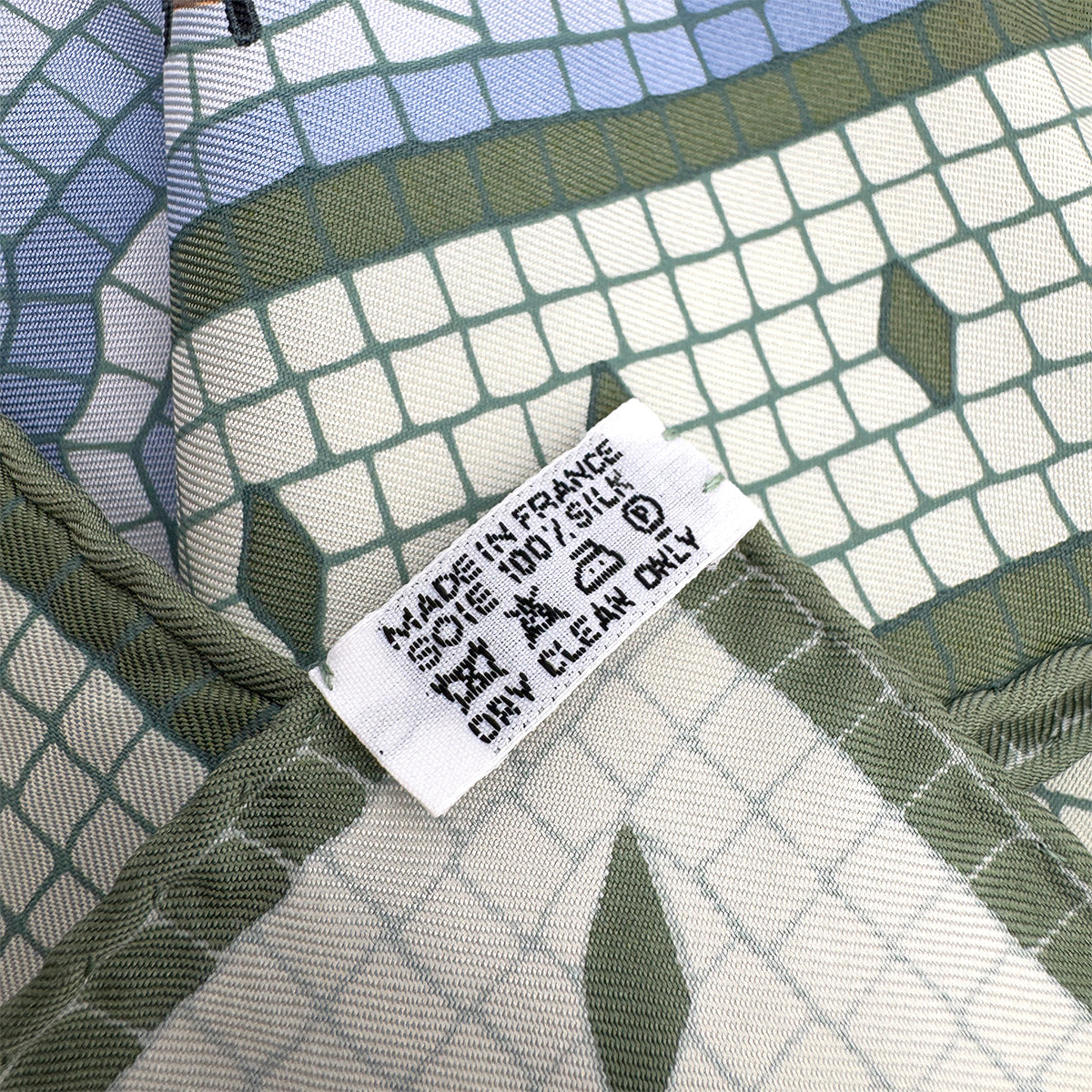 HERMES CARRE 90 CAVE FELEM SCARF SILK MULTICOLOR 90268854