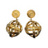 CHANEL VINTAGE EARRINGS LOGO SWING ACCESSORY 90268857 - PURPOSE