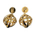 CHANEL VINTAGE EARRINGS LOGO SWING ACCESSORY 90268857 - PURPOSE