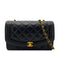CHANEL VINTAGE DIANA MEDIUM CHAIN SHOULDER BAG BLACK LAMB SKIN 90268861 - PURPOSE