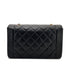 CHANEL VINTAGE DIANA MEDIUM CHAIN SHOULDER BAG BLACK LAMB SKIN 90268861 - PURPOSE