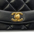 CHANEL VINTAGE DIANA SMALL CHAIN SHOULDER BAG BLACK LAMB SKIN 90268864 - PURPOSE