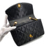 CHANEL VINTAGE DIANA SMALL CHAIN SHOULDER BAG BLACK LAMB SKIN 90268864 - PURPOSE
