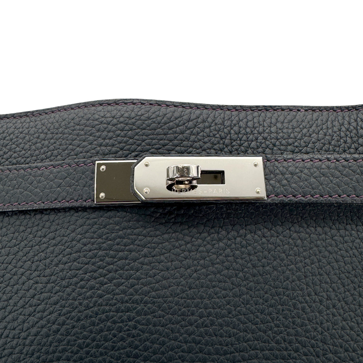 HERMES SO KELLY 26 BLEU OCEAN ULTRAVIOLET TOGO SHOULDER BAG □Q SHW 90268872