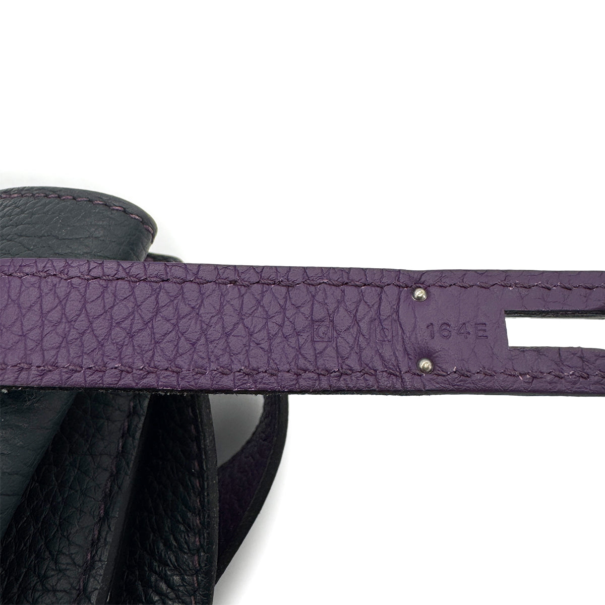 HERMES SO KELLY 26 BLEU OCEAN ULTRAVIOLET TOGO SHOULDER BAG □Q SHW 90268872