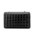 CHANEL VINTAGE 2.55 CHOCOLATE BAR CHAIN SHOULDER BAG BLACK LAMB SKIN 90268882 - PURPOSE