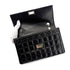 CHANEL VINTAGE 2.55 CHOCOLATE BAR CHAIN SHOULDER BAG BLACK LAMB SKIN 90268882 - PURPOSE