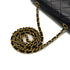 CHANEL VINTAGE DIANA SMALL CHAIN SHOULDER BAG BLACK LAMB SKIN 90268884 - PURPOSE