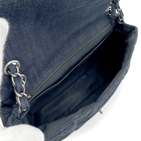 CHANEL EMBROIDERY PERFUME ALLURE CHAIN SHOULDER BAG DENIM 90268887 - PURPOSE
