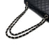 CHANEL VINTAGE CLASSIC FLAP MEDIUM CHAIN SHOULDER BAG BLACK LAMB SKIN 90268898 - PURPOSE