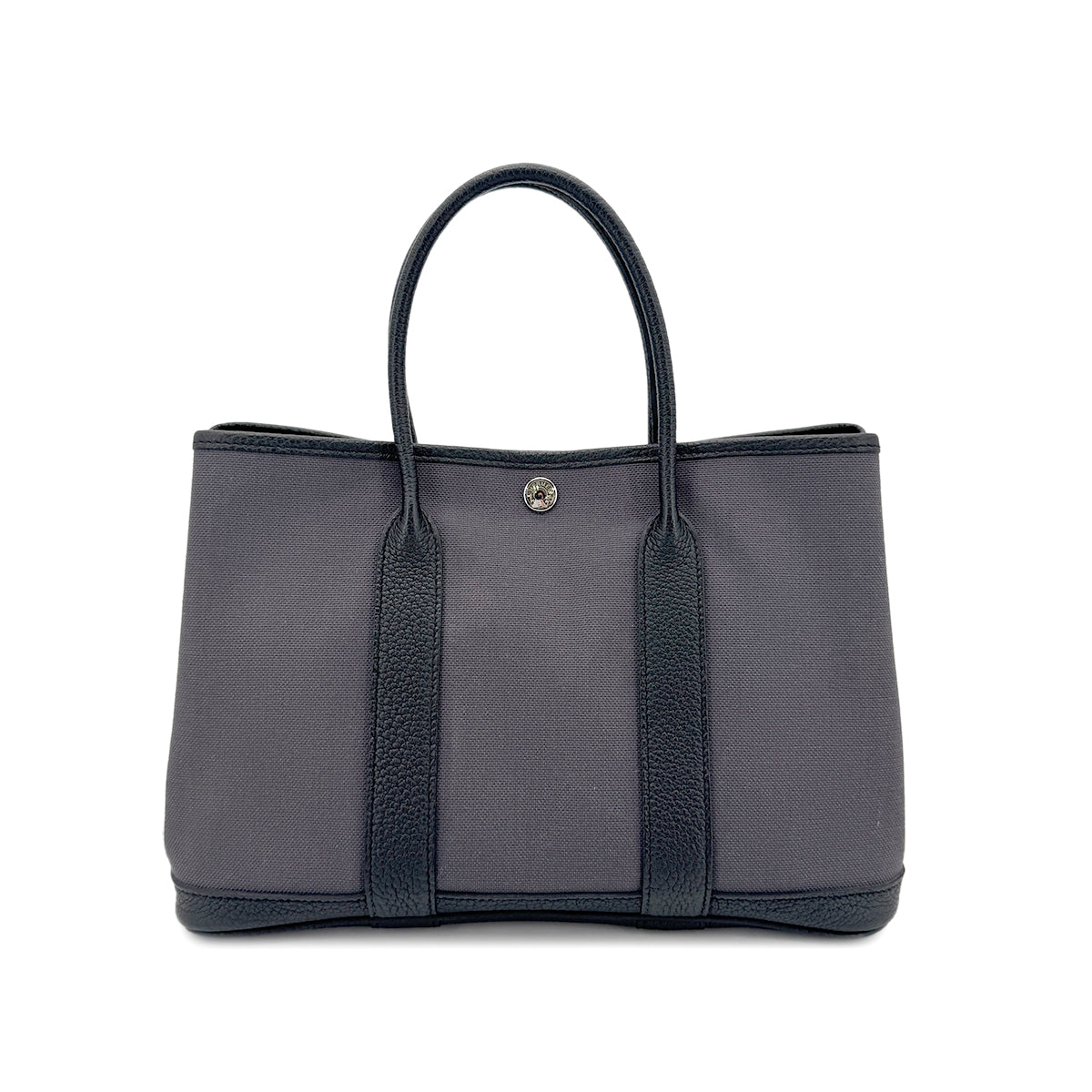 HERMES GARDEN PARTY TPM TOTE BAG ARDOISE TOILE H NEGONDA X 90268900