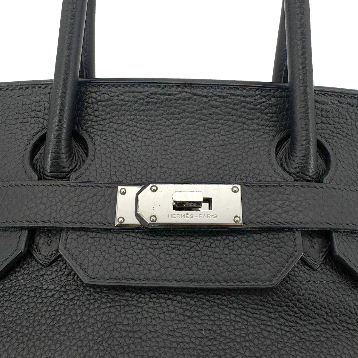HERMES SHOULDER BIRKIN 42 BLACK TAURILLON CLEMENCE HAND BAG □I SHW 90268901