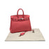HERMES BIRKIN 25 ROSE LIPSTICK TOGO HAND BAG □Q SHW 90269037 - PURPOSE