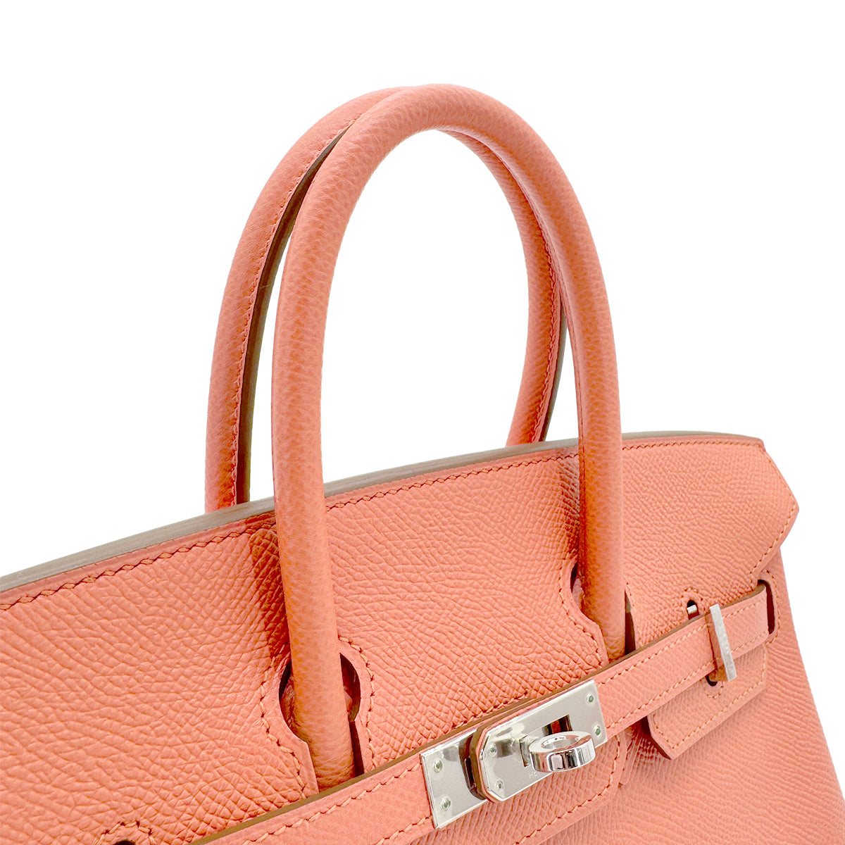 HERMES BIRKIN 25 MANGO VEAU EPSOM HAND BAG □R SHW 90269038