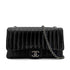 CHANEL VINTAGE MADEMOISELLE CHAIN SHOULDER BAG BLACK LAMB SKIN 90269044 - PURPOSE
