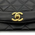 CHANEL VINTAGE DIANA MEDIUM CHAIN SHOULDER BAG BLACK LAMB SKIN 90269074 - PURPOSE