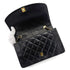 CHANEL VINTAGE DIANA MEDIUM CHAIN SHOULDER BAG BLACK LAMB SKIN 90269074 - PURPOSE