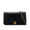 CHANEL VINTAGE FULL FLAP CHAIN SHOULDER BAG BLACK LAMB SKIN 90269094 - PURPOSE