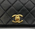 CHANEL VINTAGE FULL FLAP CHAIN SHOULDER BAG BLACK LAMB SKIN 90269118 - PURPOSE