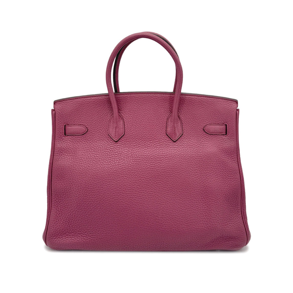 HERMES BIRKIN 35 BOIS DE ROSE TAURILLON CLEMENCE HAND BAG □O SHW 90269174