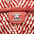 CHANEL VINTAGE CHAIN SHOULDER BAG RED TWEED 90269176 - PURPOSE