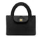 CHANEL VINTAGE TURN LOCK HAND BAG FABRIC BLACK 90269178 - PURPOSE