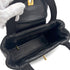CHANEL VINTAGE TURN LOCK HAND BAG FABRIC BLACK 90269178 - PURPOSE