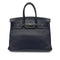 HERMES BIRKIN 35 BLUE INDIGO TOGO HAND BAG □G PALLADIUM HARDWARE 90269180 - PURPOSE