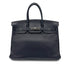 HERMES BIRKIN 35 BLUE INDIGO TOGO HAND BAG □G PALLADIUM HARDWARE 90269180 - PURPOSE