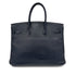 HERMES BIRKIN 35 BLUE INDIGO TOGO HAND BAG □G PALLADIUM HARDWARE 90269180 - PURPOSE