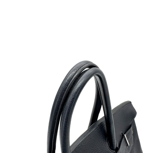 HERMES BIRKIN 35 BLUE INDIGO TOGO HAND BAG □G PALLADIUM HARDWARE 90269180 - PURPOSE