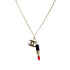 CHANEL NECKLACE COCOMARK LIPSTICK MOTIF ACCESSORY 04A 90269229 - PURPOSE