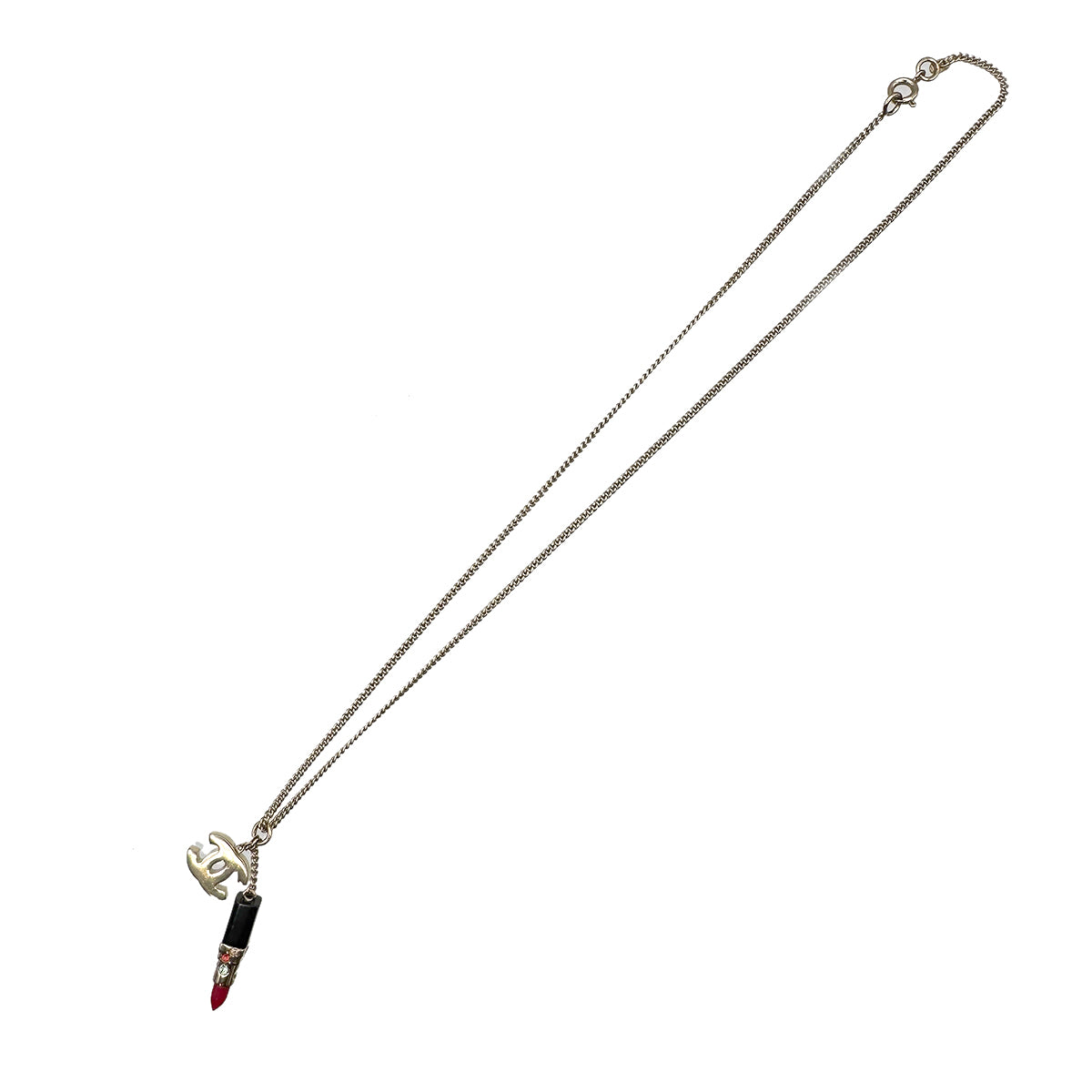 CHANEL NECKLACE COCOMARK LIPSTICK MOTIF ACCESSORY 04A 90269229