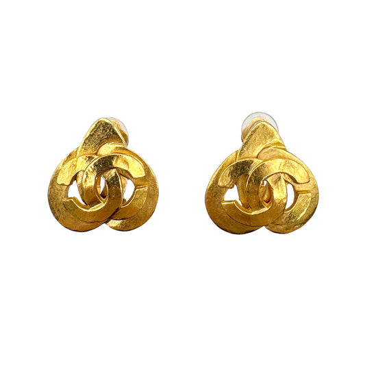 CHANEL VINTAGE EARRINGS COCOMARK ACCESSORY 97P 90269233