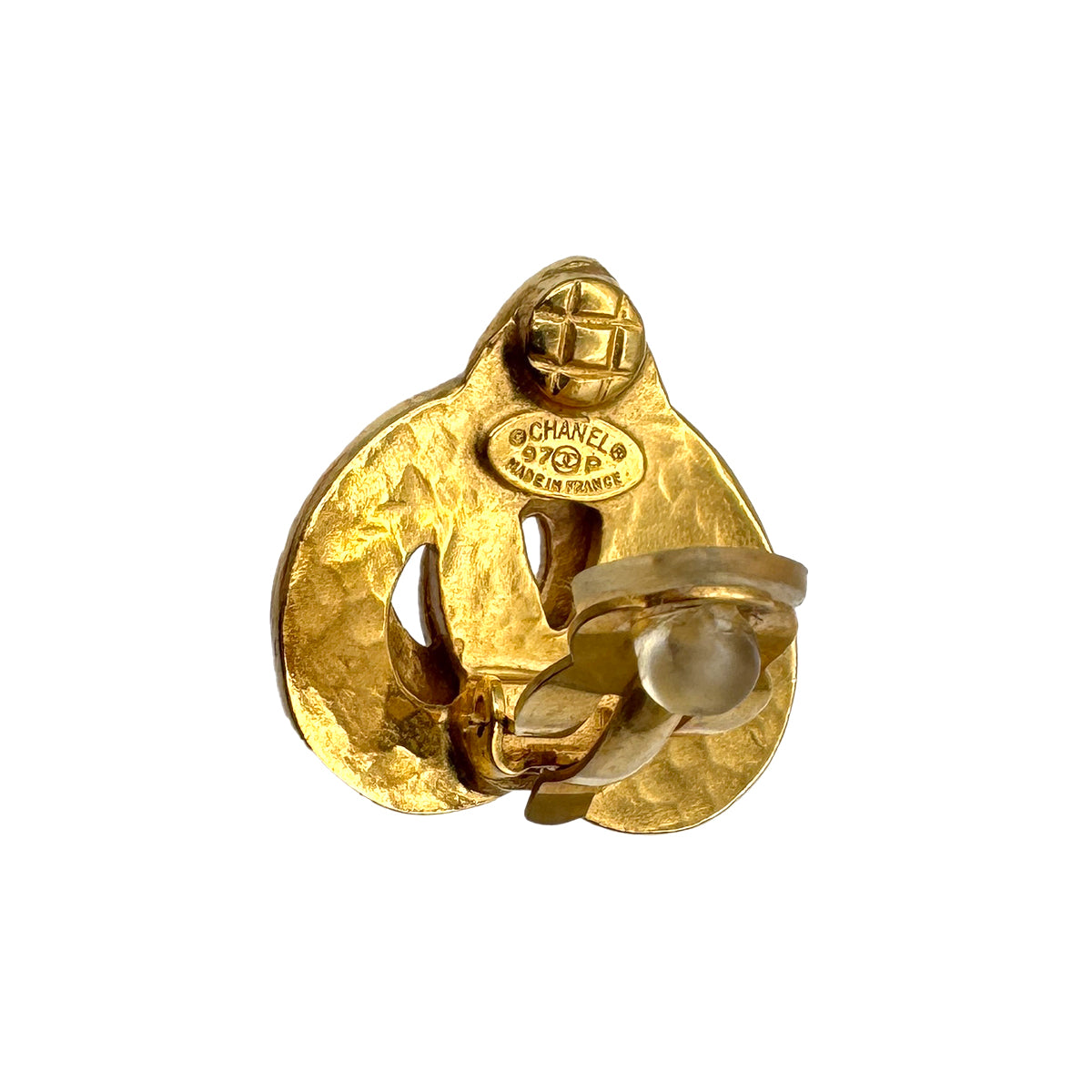 CHANEL VINTAGE EARRINGS COCOMARK ACCESSORY 97P 90269233