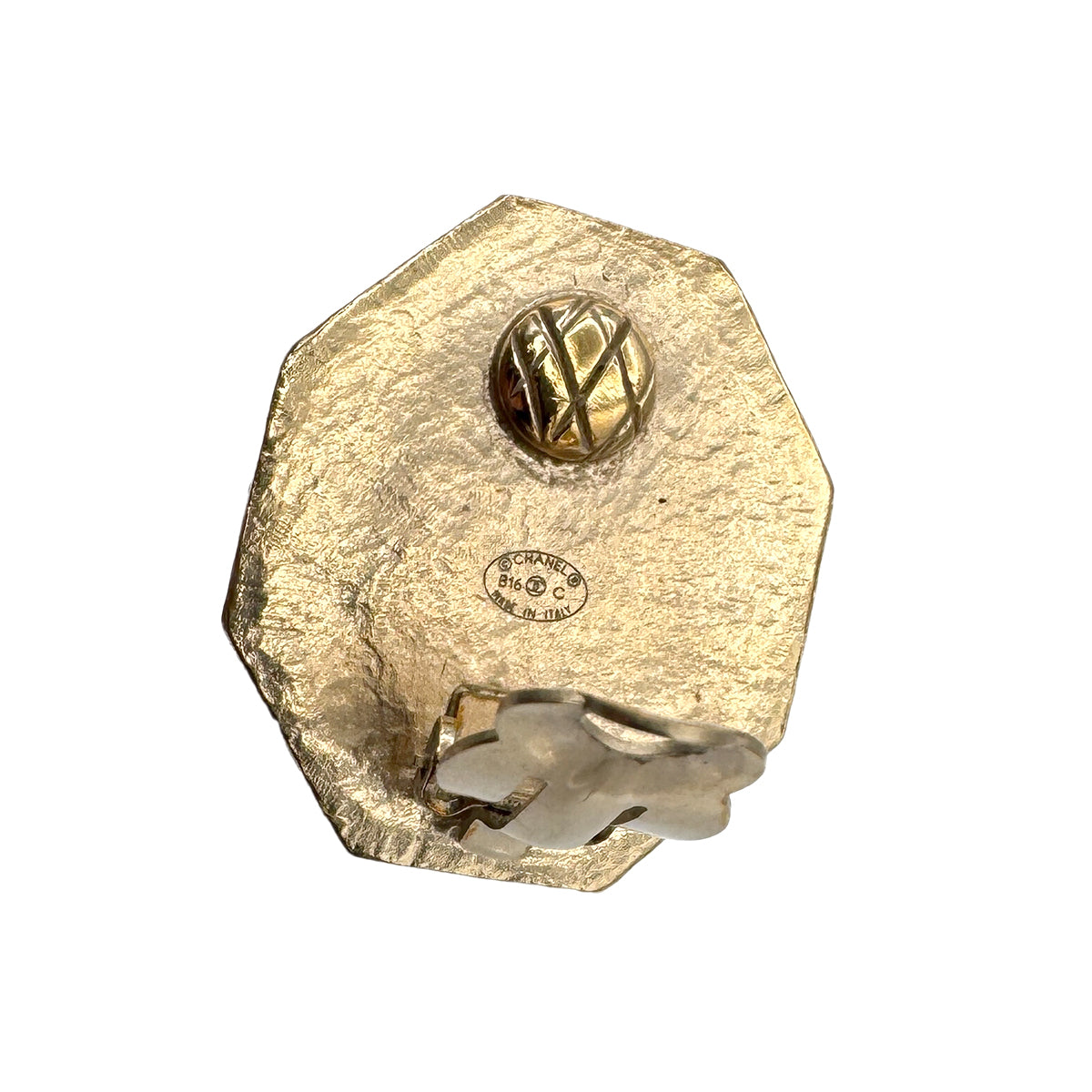 CHANEL EARRINGS STONE COCOMARK ACCESSORY B16C 90269251
