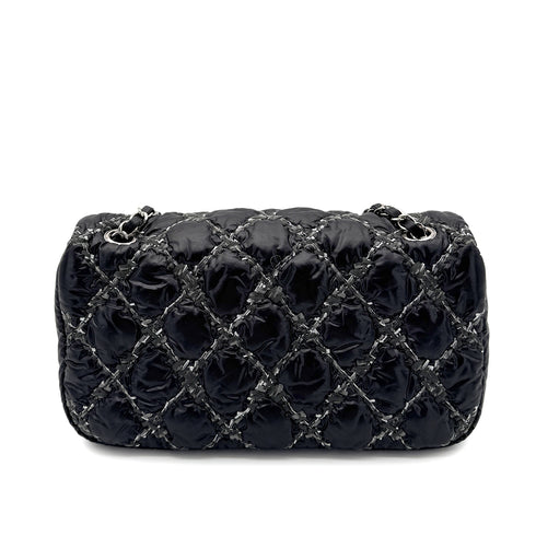 CHANEL PARIS-BYZANCE CHAIN SHOULDER BAG BLACK NYLON 90269255 - PURPOSE