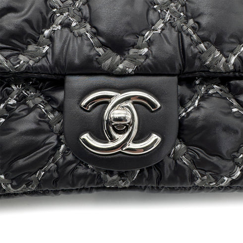 CHANEL PARIS-BYZANCE CHAIN SHOULDER BAG BLACK NYLON 90269255 - PURPOSE