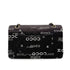 CHANEL VINTAGE CLASSIC FLAP MEDIUM CHAIN SHOULDER BAG BLACK CANVAS 90269266 - PURPOSE